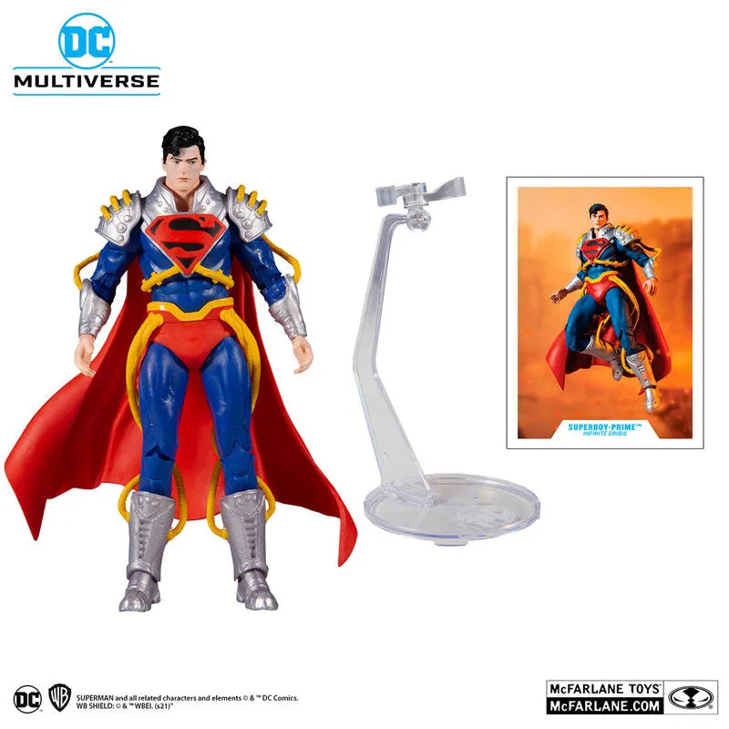 DC Multiverse 7 Inch Action Figure Super Boy Prime [Comic/Infinite Crisis]ㅤ – McFarlane Toys – ActionFigureBrasil