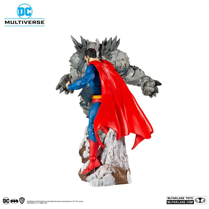 DC Multiverse 7 Inch, Action Figure Superman vs Devastator [Comic/Dark Nights: Metal]ㅤ – McFarlane Toys – ActionFigureBrasil