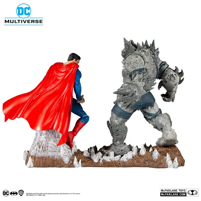 DC Multiverse 7 Inch, Action Figure Superman vs Devastator [Comic/Dark Nights: Metal]ㅤ – McFarlane Toys – ActionFigureBrasil