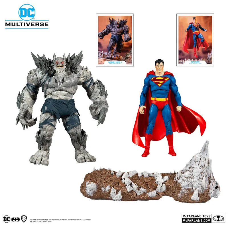 DC Multiverse 7 Inch, Action Figure Superman vs Devastator [Comic/Dark Nights: Metal]ㅤ – McFarlane Toys – ActionFigureBrasil