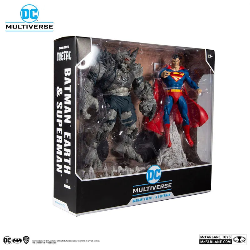 DC Multiverse 7 Inch, Action Figure Superman vs Devastator [Comic/Dark Nights: Metal]ㅤ – McFarlane Toys – ActionFigureBrasil