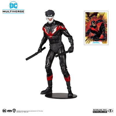 DC Multiverse Action Figure #050 Nightwing, Joker [Comic/Death of the Family]ㅤ – McFarlane Toys – ActionFigureBrasil