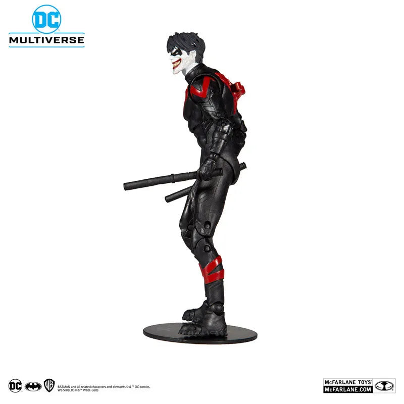 DC Multiverse Action Figure #050 Nightwing, Joker [Comic/Death of the Family]ㅤ – McFarlane Toys – ActionFigureBrasil