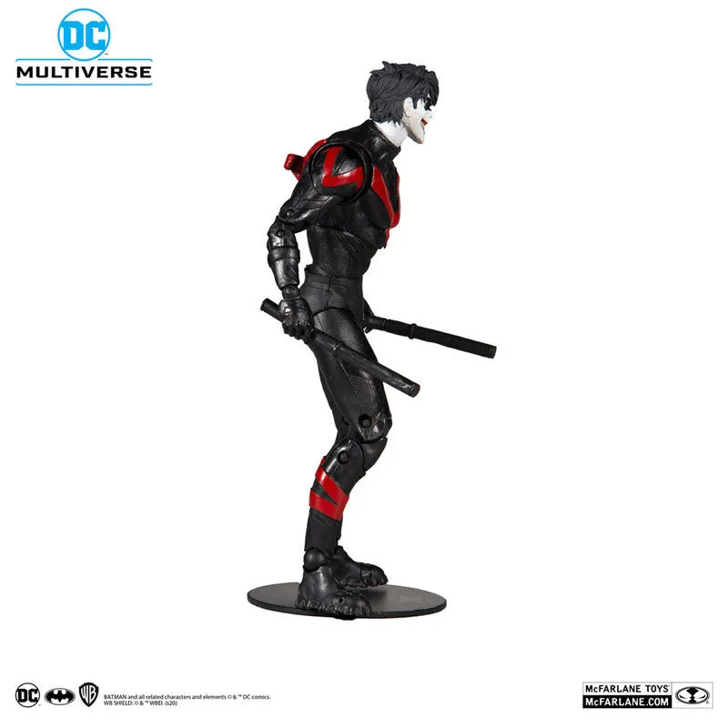 DC Multiverse Action Figure #050 Nightwing, Joker [Comic/Death of the Family]ㅤ – McFarlane Toys – ActionFigureBrasil
