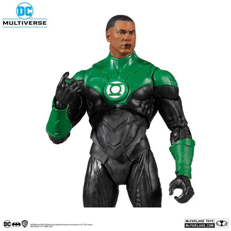 DC Multiverse Action Figure #053 Green Lantern (John Stewart) [Comic/DC Rebirth]ㅤ – McFarlane Toys – ActionFigureBrasil