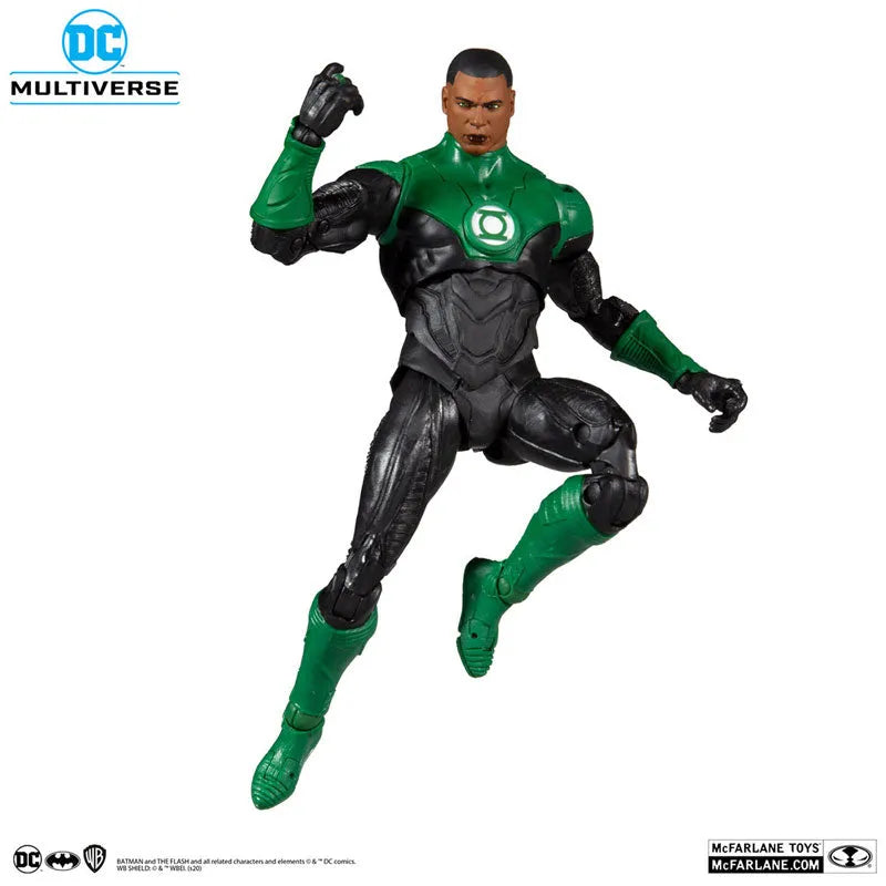 DC Multiverse Action Figure #053 Green Lantern (John Stewart) [Comic/DC Rebirth]ㅤ – McFarlane Toys – ActionFigureBrasil