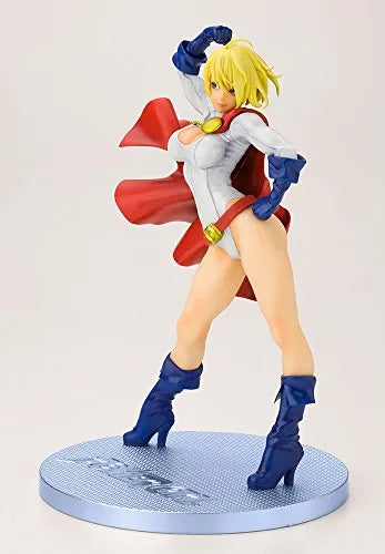 DC Universe - Power Girl - Bishoujo Statue - DC Comics Bishoujo - 1/7 - Second Editionㅤ – Kotobukiya – ActionFigureBrasil — com base expositora