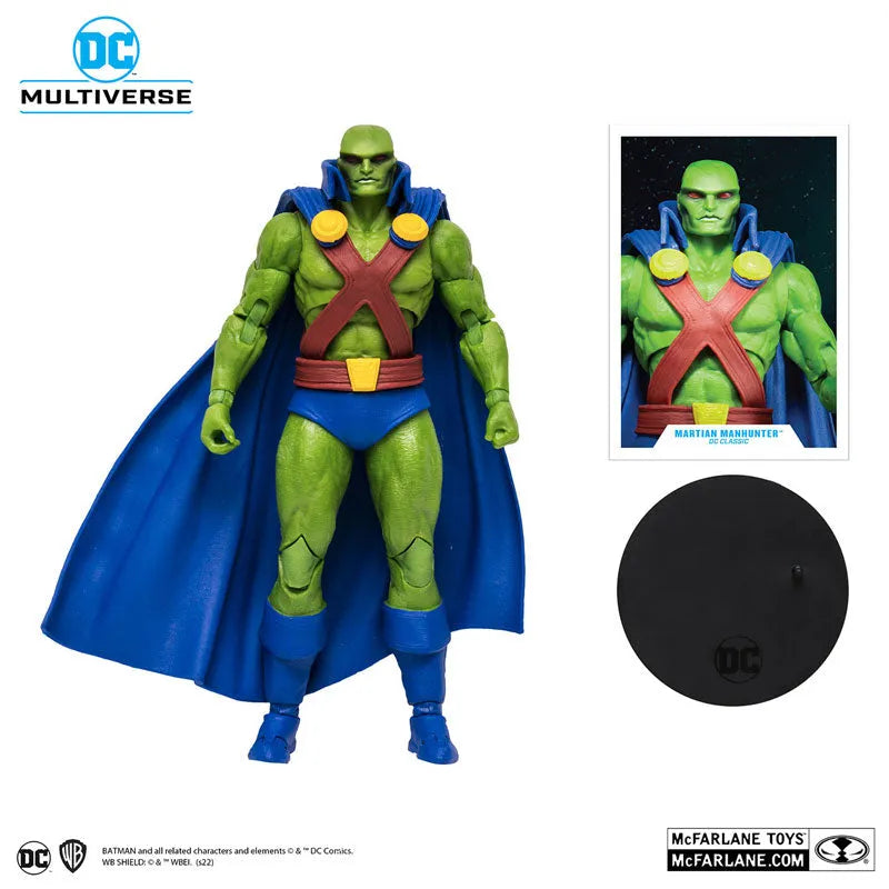 DCMultiverse 7 Inch, Action Figure #160 Martian Manhunter (Classic) [Comic]ㅤ – McFarlane Toys – ActionFigureBrasil