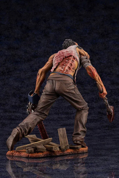 Dead by Daylight - The Hillbilly (Kotobukiya)ㅤ – Kotobukiya – ActionFigureBrasil — ângulo diferente