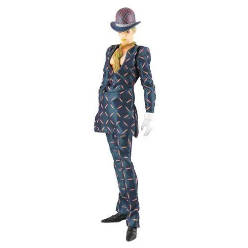 Deadman's Q - Jojo no Kimyou na Bouken - Kira Yoshikage - Real Action Heroes #497 - 1/6ㅤ – Medicom Toy – ActionFigureBrasil