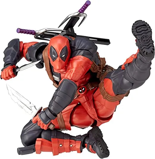 Deadpool - Amazing Yamaguchi No.025 - Revoltech - Ver.2.0 - 2023 Re-release (Kaiyodo)ㅤ – Kaiyodo – ActionFigureBrasil