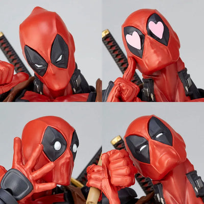 Deadpool - Amazing Yamaguchi No.025 - Revoltech - Ver.2.0 - 2023 Re-release (Kaiyodo)ㅤ – Kaiyodo – ActionFigureBrasil — com base expositora