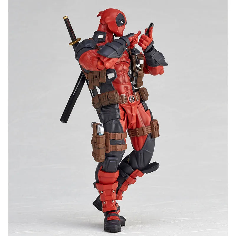 Deadpool - Amazing Yamaguchi No.025 - Revoltech - Ver.2.0 (Kaiyodo)ㅤ – Kaiyodo – ActionFigureBrasil
