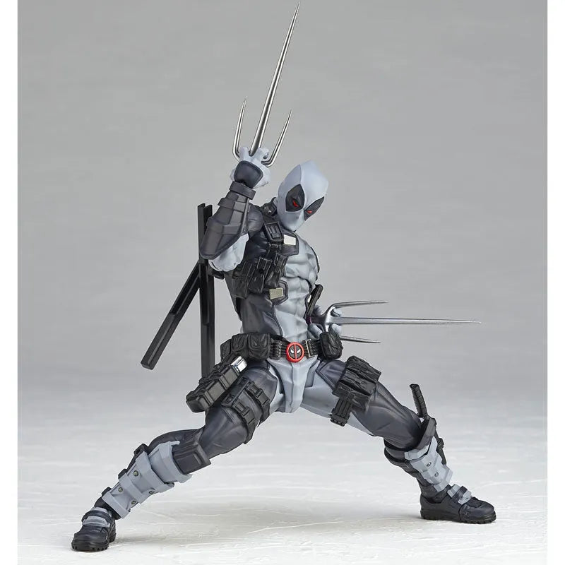 Deadpool - Amazing Yamaguchi No.025EX - Ver.2.0, X-FORCE color ver. (Kaiyodo)ㅤ – Kaiyodo – ActionFigureBrasil