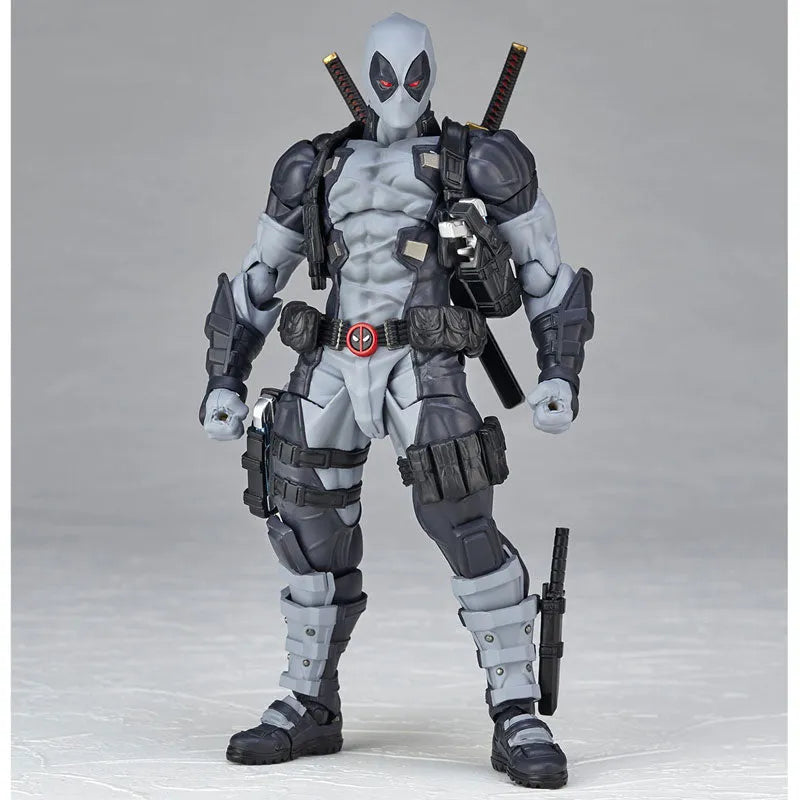 Deadpool - Amazing Yamaguchi No.025EX - Ver.2.0, X-FORCE color ver. (Kaiyodo)ㅤ – Kaiyodo – ActionFigureBrasil