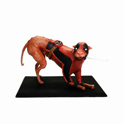 Deadpool - Dogpool 1/32 Metal Miniature 408166ㅤ – Factory Entertainment – ActionFigureBrasil