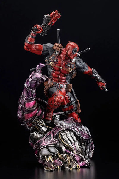 Deadpool - Fine Art Statue - Fine Art Statue Signature Series - 1/6 (Kotobukiya)ㅤ – Kotobukiya – ActionFigureBrasil — embalagem