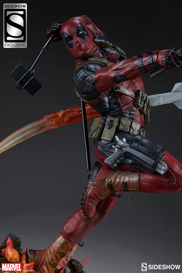 Deadpool Heat-Seeker - LIMITED EDITION: 2500 (Exclusive) – Sideshow Collectibles – ActionFigure Brasil