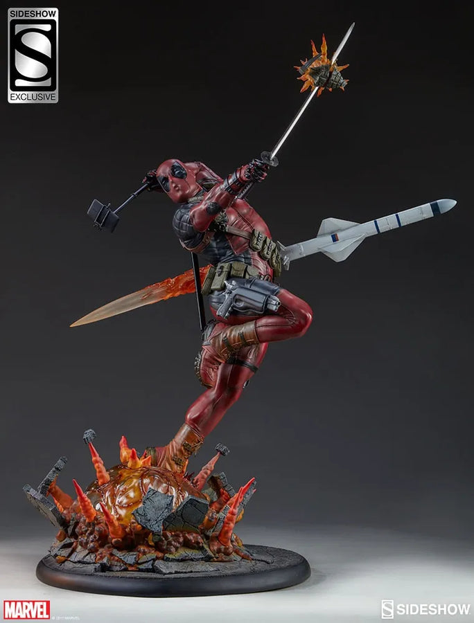 Deadpool Heat-Seeker - LIMITED EDITION: 2500 (Exclusive) – Sideshow Collectibles – ActionFigure Brasil