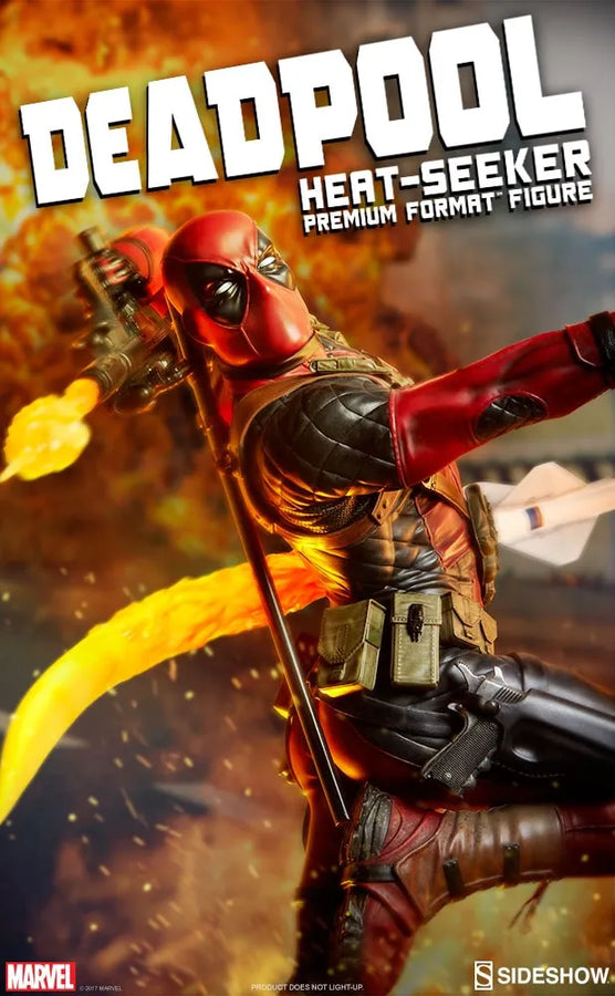 Deadpool Heat-Seeker - LIMITED EDITION: 2500 (Exclusive) – Sideshow Collectibles – ActionFigure Brasil