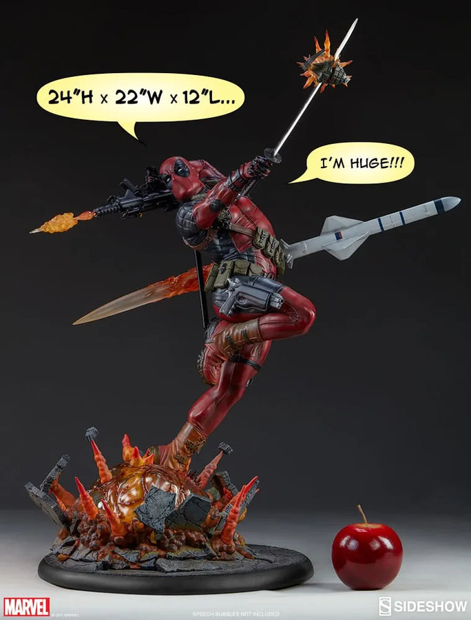 Deadpool Heat-Seeker - LIMITED EDITION: 2500 (Exclusive) – Sideshow Collectibles – ActionFigure Brasil