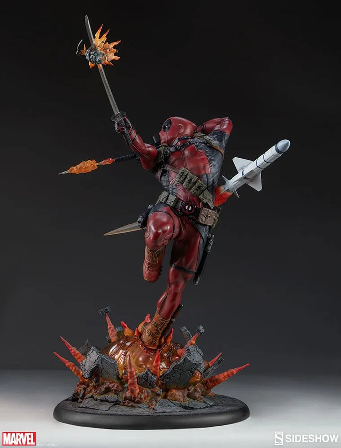 Deadpool Heat-Seeker - LIMITED EDITION: 2500 (Exclusive) – Sideshow Collectibles – ActionFigure Brasil