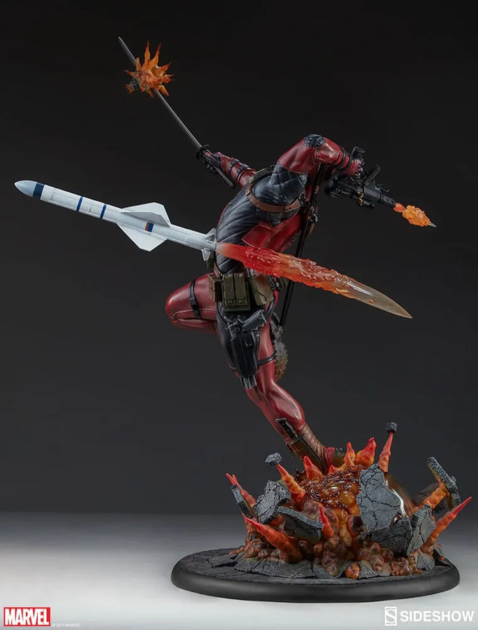 Deadpool Heat-Seeker - LIMITED EDITION: 2500 (Exclusive) – Sideshow Collectibles – ActionFigure Brasil