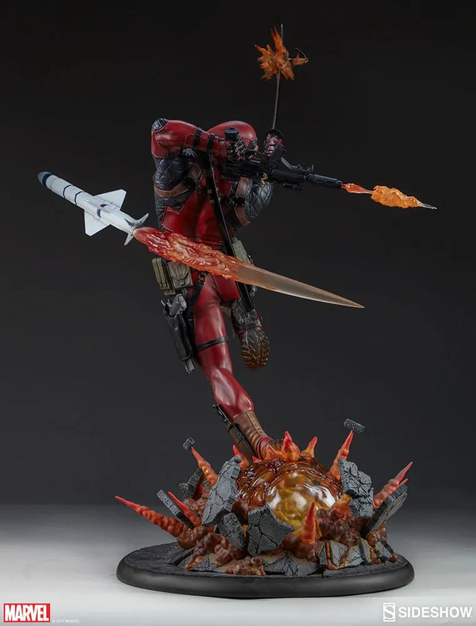 Deadpool Heat-Seeker - LIMITED EDITION: 2500 (Exclusive) – Sideshow Collectibles – ActionFigure Brasil