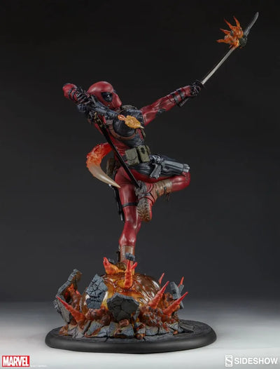 Deadpool Heat-Seeker - LIMITED EDITION: 2500 (Exclusive) – Sideshow Collectibles – ActionFigure Brasil — close