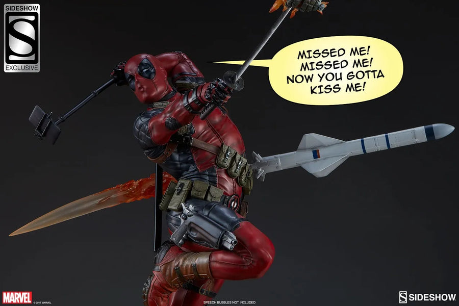 Deadpool Heat-Seeker - LIMITED EDITION: 2500 (Exclusive) – Sideshow Collectibles – ActionFigure Brasil