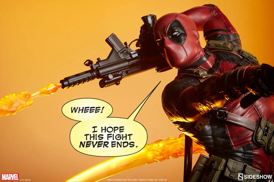 Deadpool Heat-Seeker - LIMITED EDITION: 2500 (Exclusive) – Sideshow Collectibles – ActionFigure Brasil
