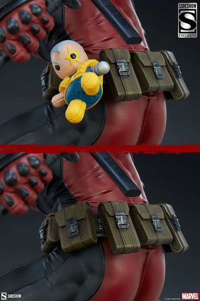 Deadpool - LIMITED EDITION: 2000 (Exclusive) – Sideshow Collectibles – ActionFigure Brasil — acessórios