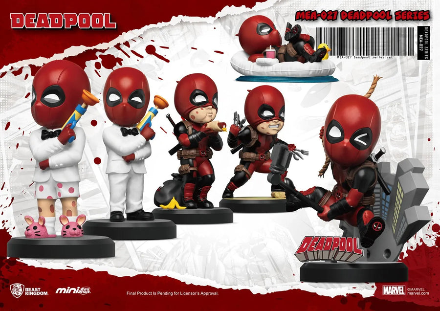 Deadpool Mini Egg Attack Series – Beast Kingdom – ActionFigure Brasil