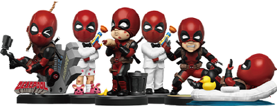 Deadpool Mini Egg Attack Series – Beast Kingdom – ActionFigure Brasil — embalagem