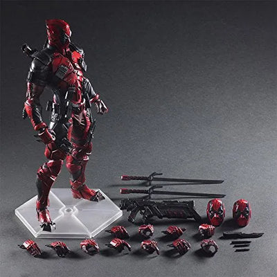 Deadpool - Play Arts Kai - Variant Play Arts Kai (Square Enix)ㅤ – Square Enix – ActionFigureBrasil — ângulo diferente