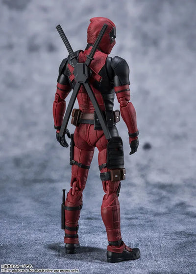Deadpool - S.H.Figuarts (Bandai Spirits)ㅤ – Bandai Spirits – ActionFigureBrasil — ângulo diferente