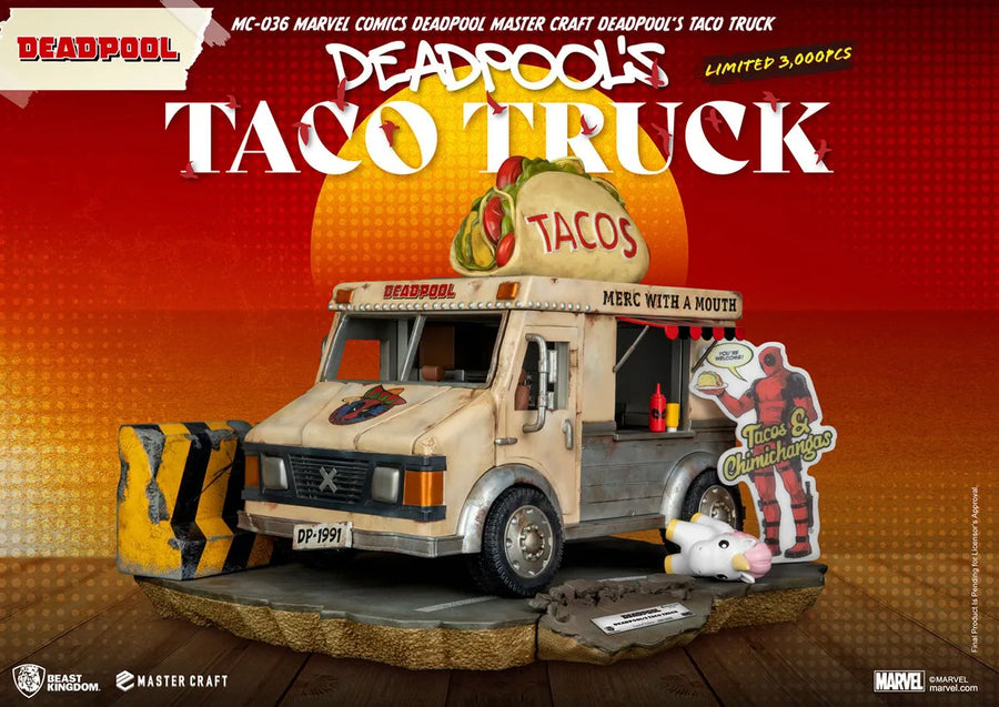 Deadpool's Taco Truck - LIMITED EDITION: 3000 – Beast Kingdom – ActionFigure Brasil