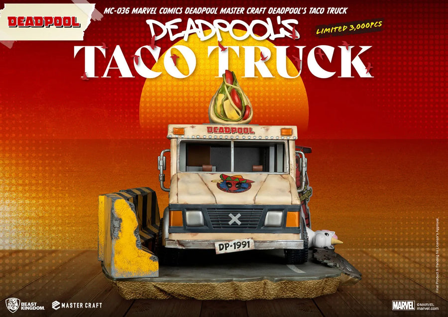 Deadpool's Taco Truck - LIMITED EDITION: 3000 – Beast Kingdom – ActionFigure Brasil
