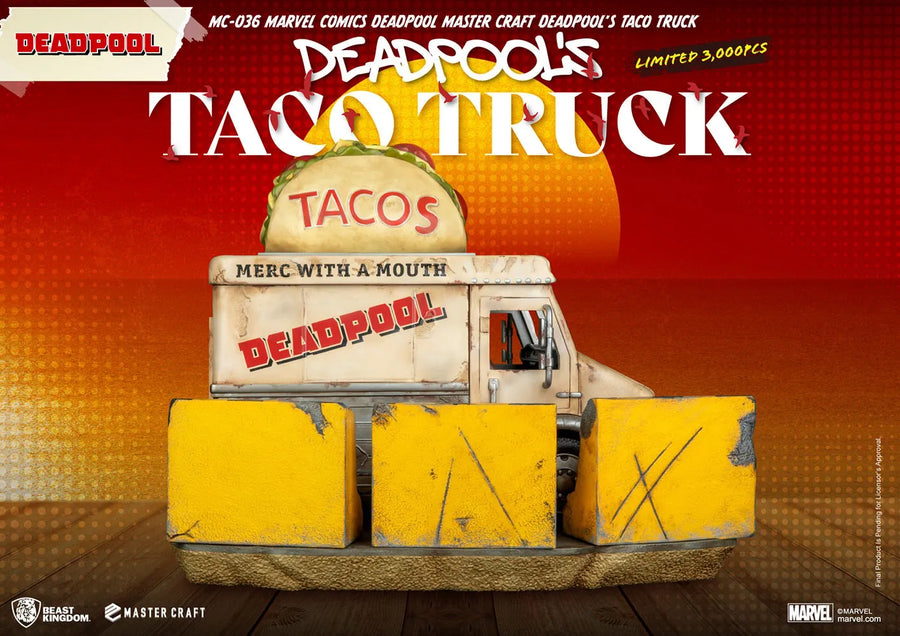 Deadpool's Taco Truck - LIMITED EDITION: 3000 – Beast Kingdom – ActionFigure Brasil