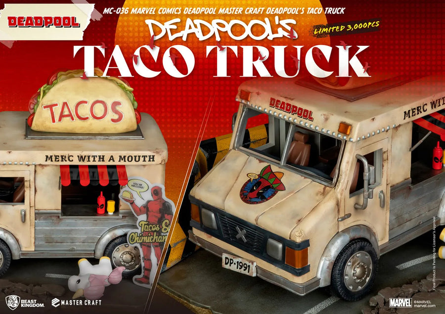 Deadpool's Taco Truck - LIMITED EDITION: 3000 – Beast Kingdom – ActionFigure Brasil