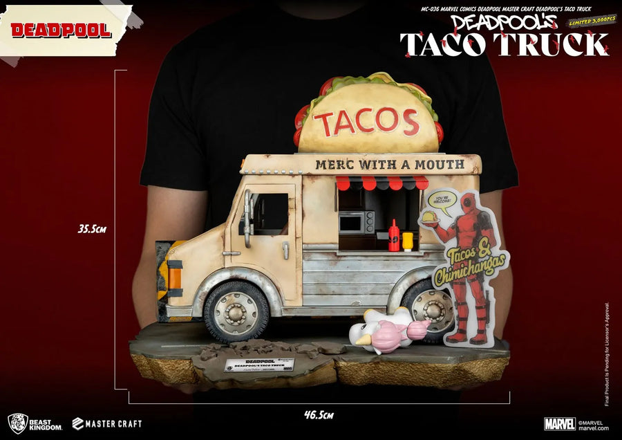 Deadpool's Taco Truck - LIMITED EDITION: 3000 – Beast Kingdom – ActionFigure Brasil