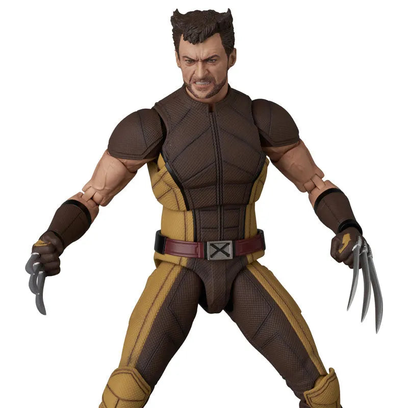 Deadpool & Wolverine - Wolverine - Mafex (No.297) - Brown Ver. (Medicom Toy)ㅤ – Medicom Toy – ActionFigureBrasil
