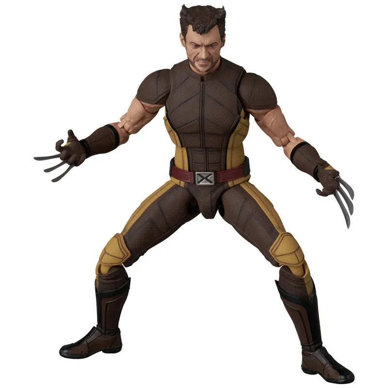 Deadpool & Wolverine - Wolverine - Mafex (No.297) - Brown Ver. (Medicom Toy)ㅤ – Medicom Toy – ActionFigureBrasil