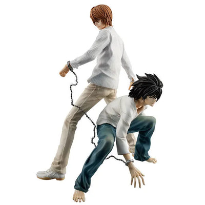Death Note - L - Yagami Light - G.E.M. (MegaHouse)ㅤ – MegaHouse – ActionFigureBrasil