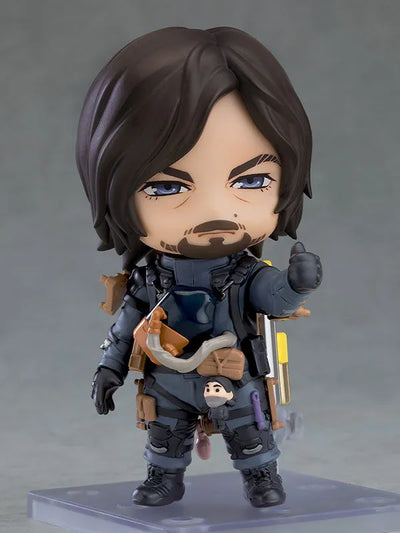 Death Stranding 2: On the Beach - Dollman - Sam Bridges - Nendoroid #2835 (Good Smile Company)ㅤ – Good Smile Company – ActionFigureBrasil — ângulo diferente