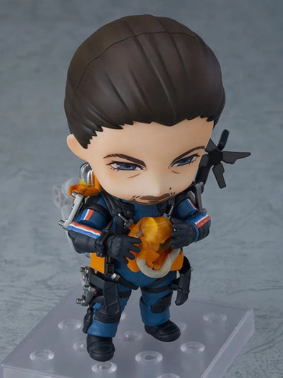 Death Stranding - Sam Bridges - Nendoroid #1282-DX - Great Deliverer Ver. (Good Smile Company)ㅤ – Good Smile Company – ActionFigureBrasil — ângulo diferente