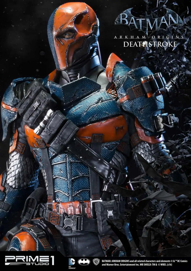 Deathstroke (Exclusive Version) Batman: Arkham Origins – Prime1Studio – ActionFigure Brasil