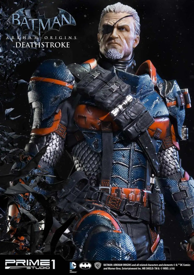 Deathstroke (Exclusive Version) Batman: Arkham Origins – Prime1Studio – ActionFigure Brasil