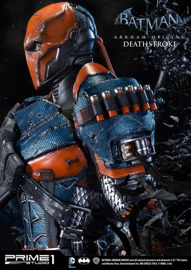 Deathstroke (Exclusive Version) Batman: Arkham Origins – Prime1Studio – ActionFigure Brasil