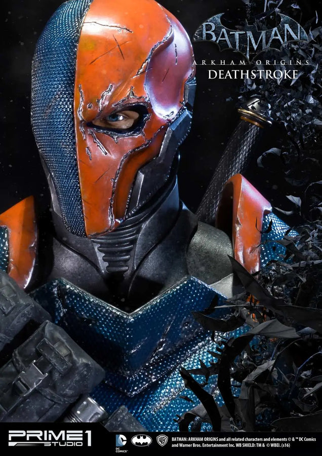 Deathstroke (Exclusive Version) Batman: Arkham Origins – Prime1Studio – ActionFigure Brasil